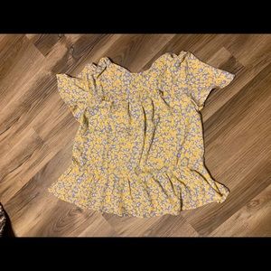 •MITTOSHOP RUFFLE BOUTIQUE TOP•